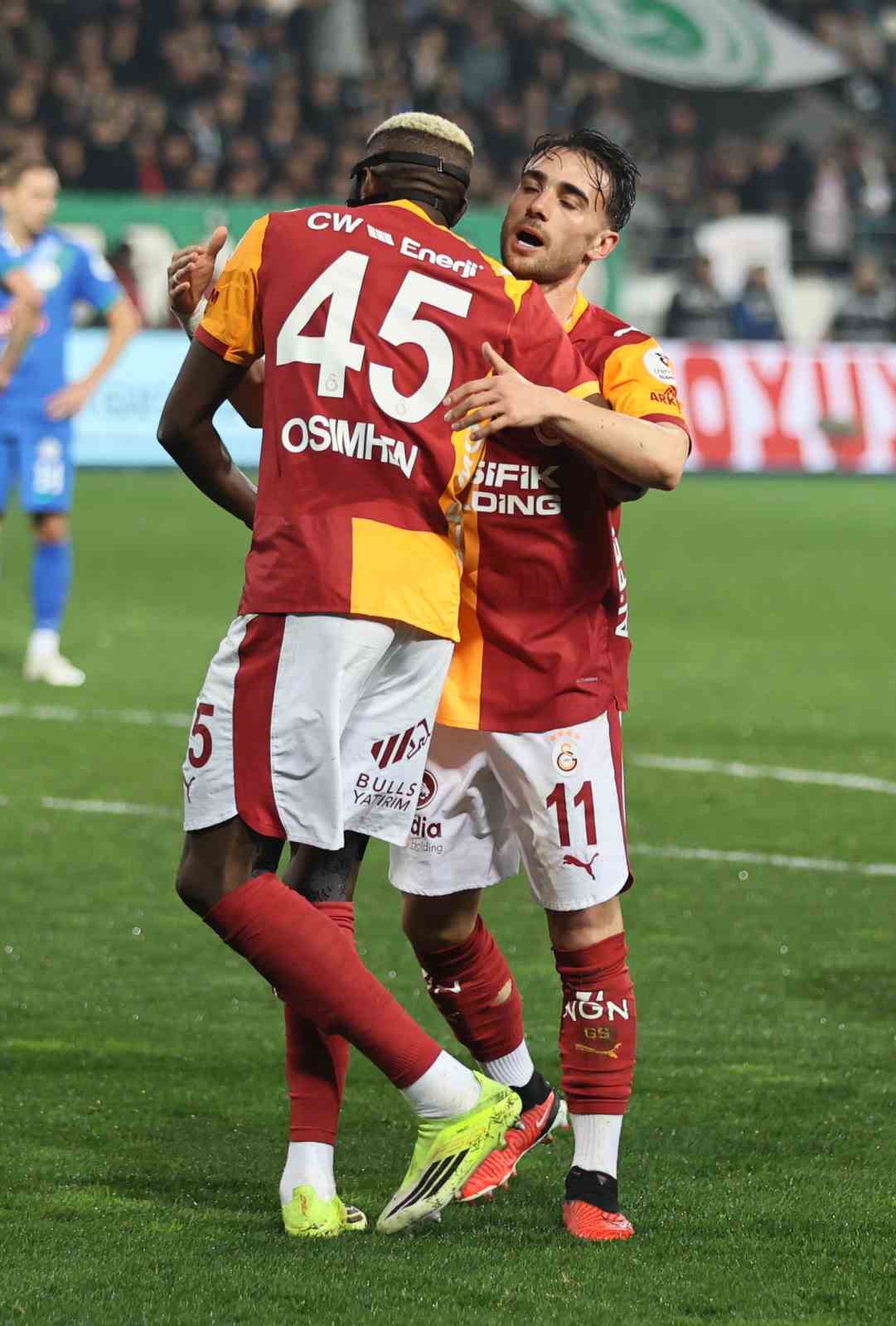 Trendyol Süper Lig: Çaykur Rizespor: 0 - Galatasaray: 3 (Maç sonucu)
