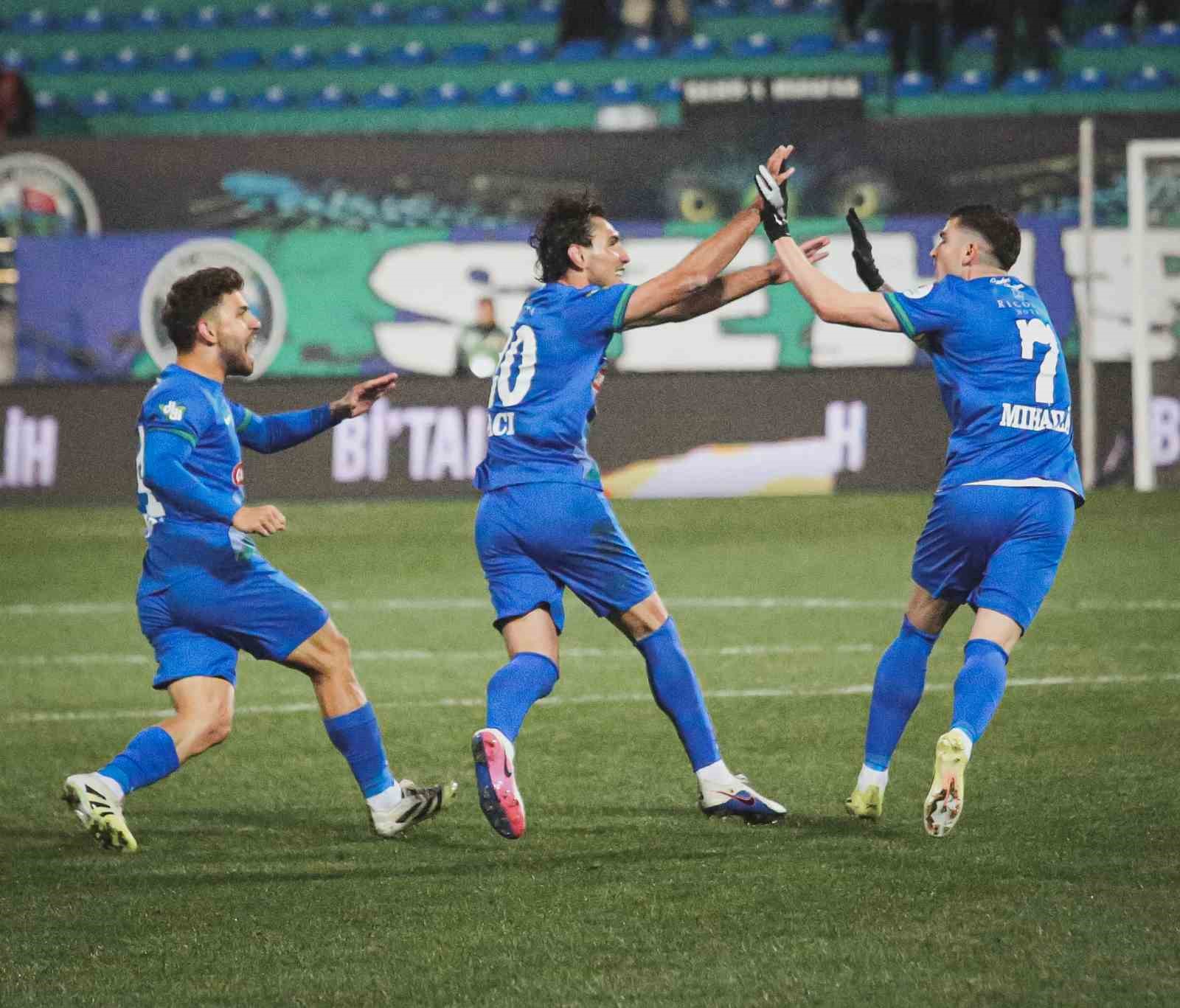 Trendyol Süper Lig: Çaykur Rizespor: 2 - Gaziantep FK: 1 (Maç sonucu)
