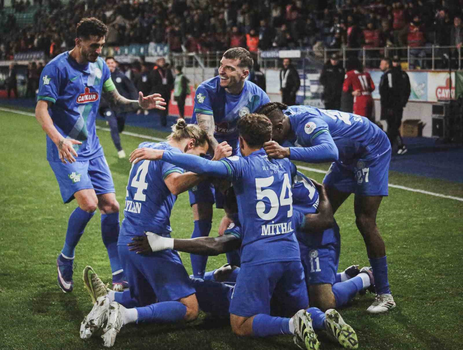 Trendyol Süper Lig: Çaykur Rizespor: 2 - Gaziantep FK: 1 (Maç sonucu)
