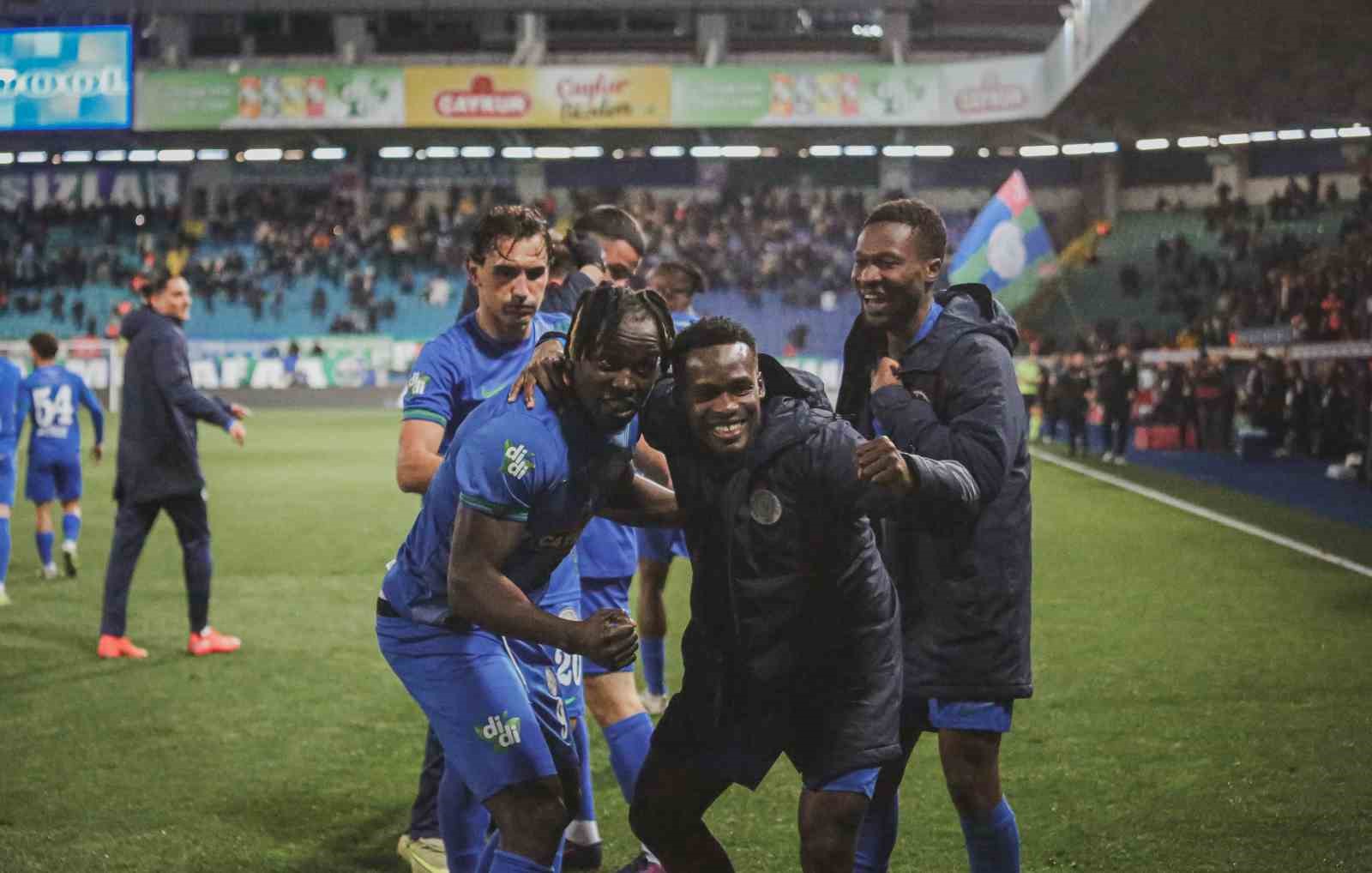 Trendyol Süper Lig: Çaykur Rizespor: 2 - Gaziantep FK: 1 (Maç sonucu)
