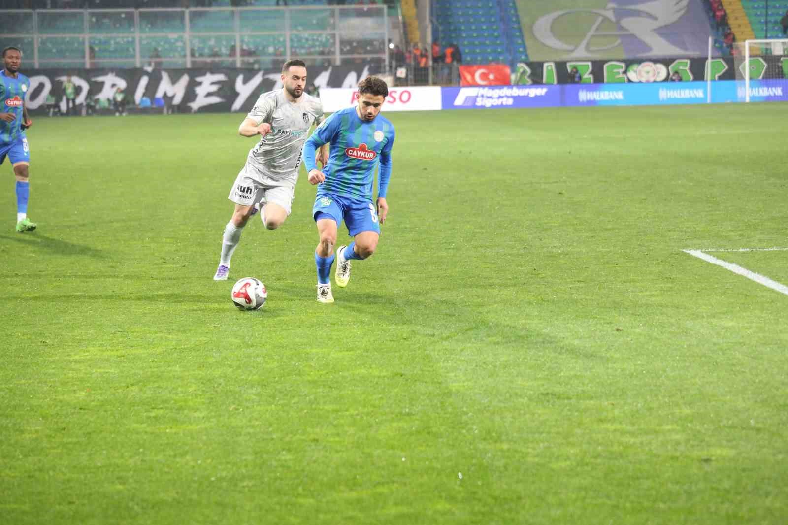 Trendyol Süper Lig: Çaykur Rizespor: 2 - Kocaelispor: 0 (Maç sonucu)
