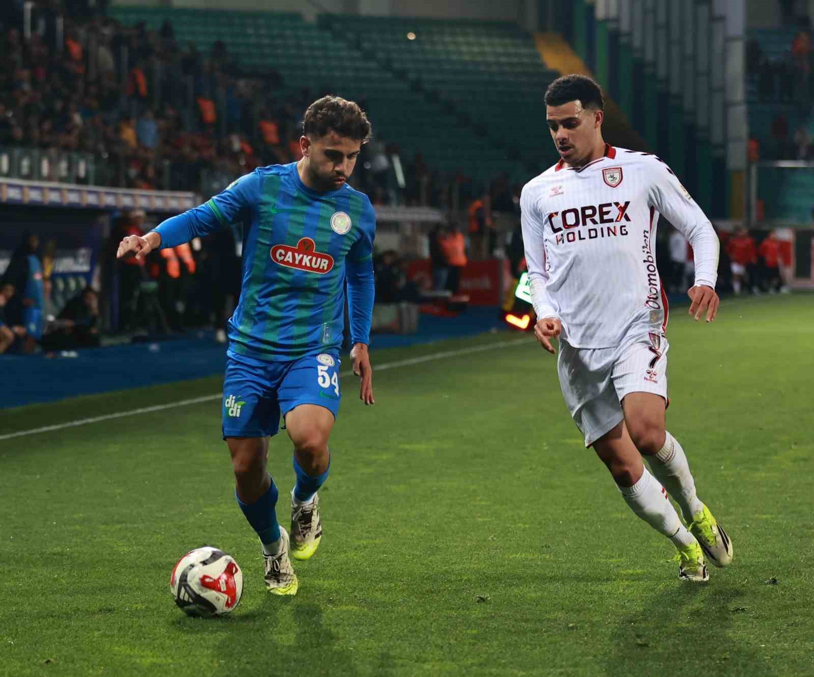 Trendyol Süper Lig: Çaykur Rizespor: 4 - Samsunspor: 1 (Maç sonucu)

