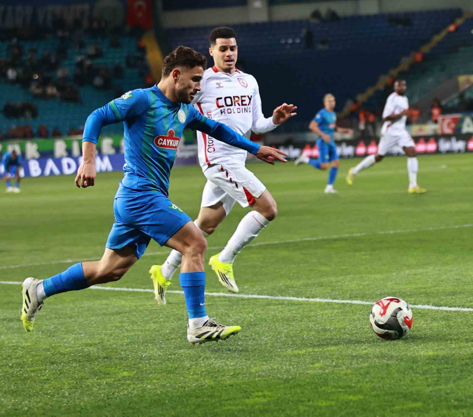 Trendyol Süper Lig: Çaykur Rizespor: 4 - Samsunspor: 1 (Maç sonucu)
