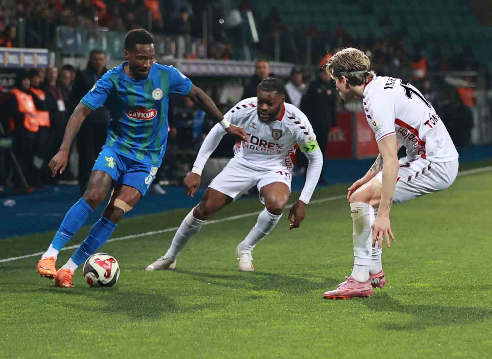 Trendyol Süper Lig: Çaykur Rizespor: 4 - Samsunspor: 1 (Maç sonucu)
