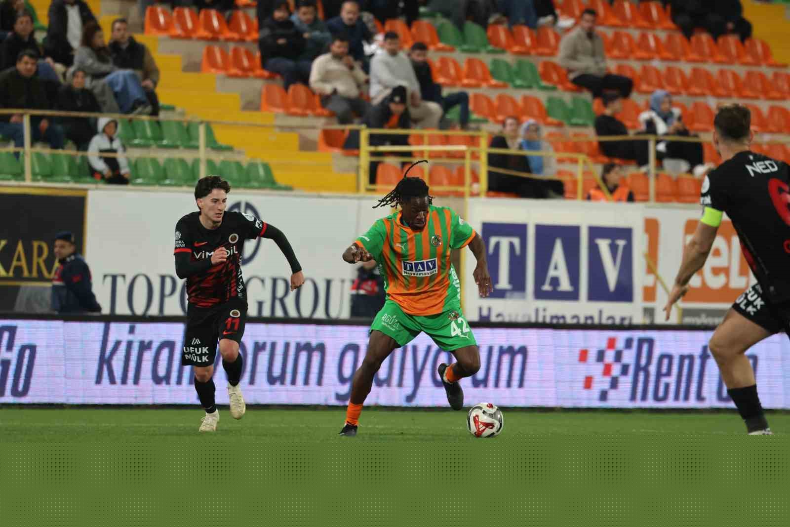 Trendyol Süper Lig: Corendon Alanyaspor: 0 - Gençlerbirliği: 0 (Maç sonucu)
