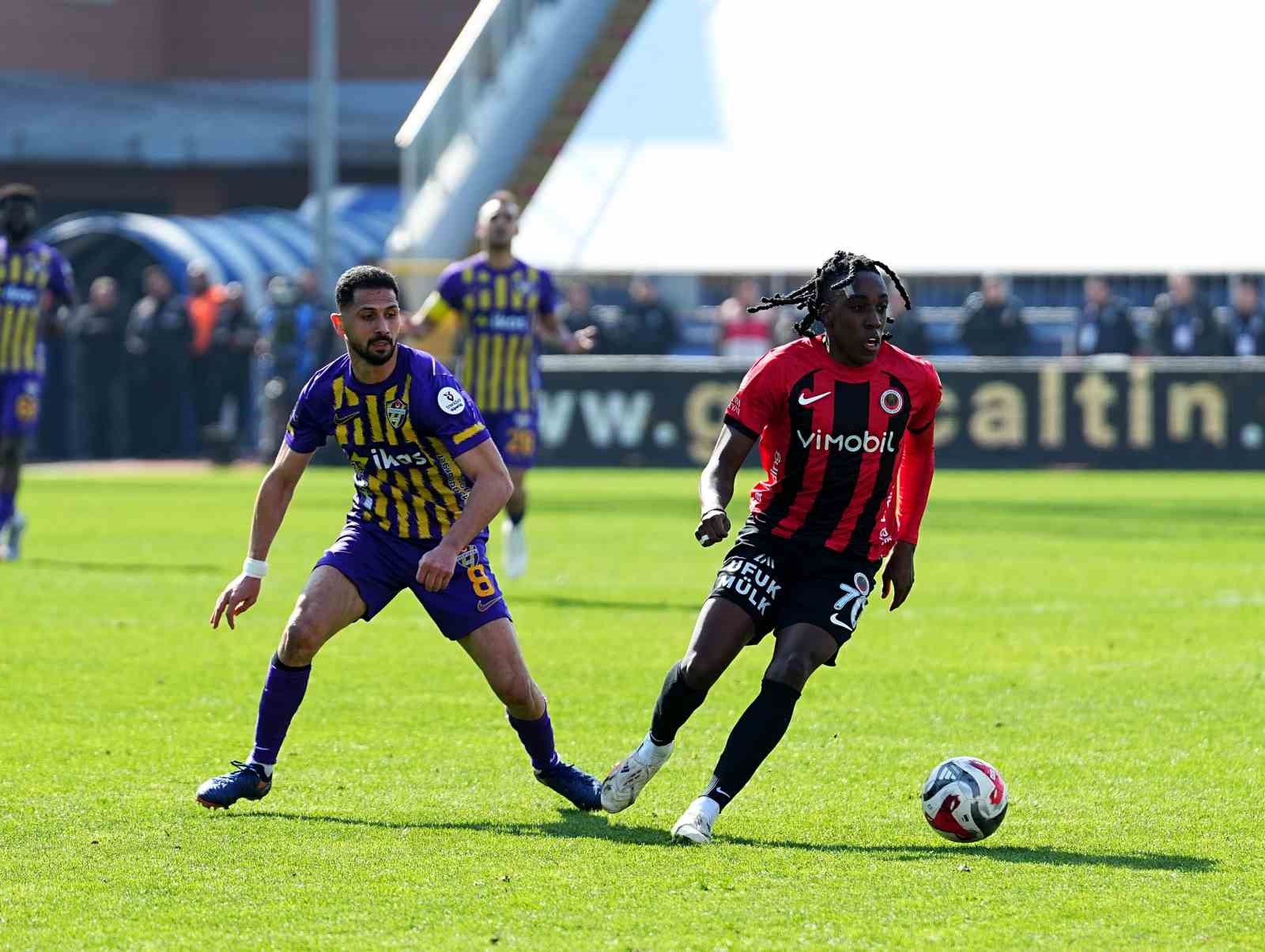 Trendyol Süper Lig: Eyüpspor: 0 - Gençlerbirliği: 0 (İlk yarı)
