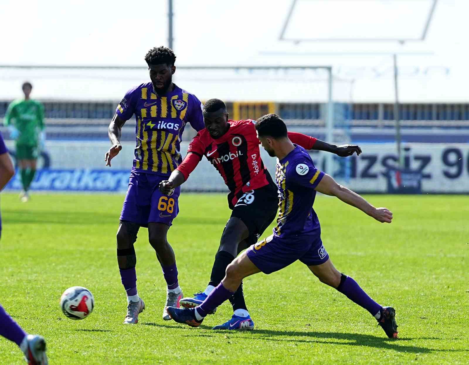 Trendyol Süper Lig: Eyüpspor: 0 - Gençlerbirliği: 0 (İlk yarı)
