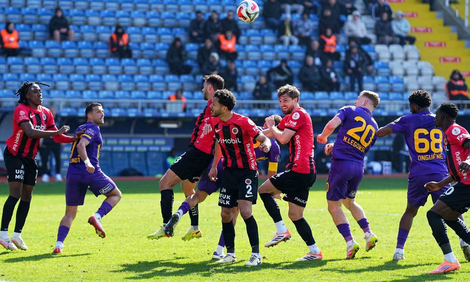 Trendyol Süper Lig: Eyüpspor: 0 - Gençlerbirliği: 0 (İlk yarı)
