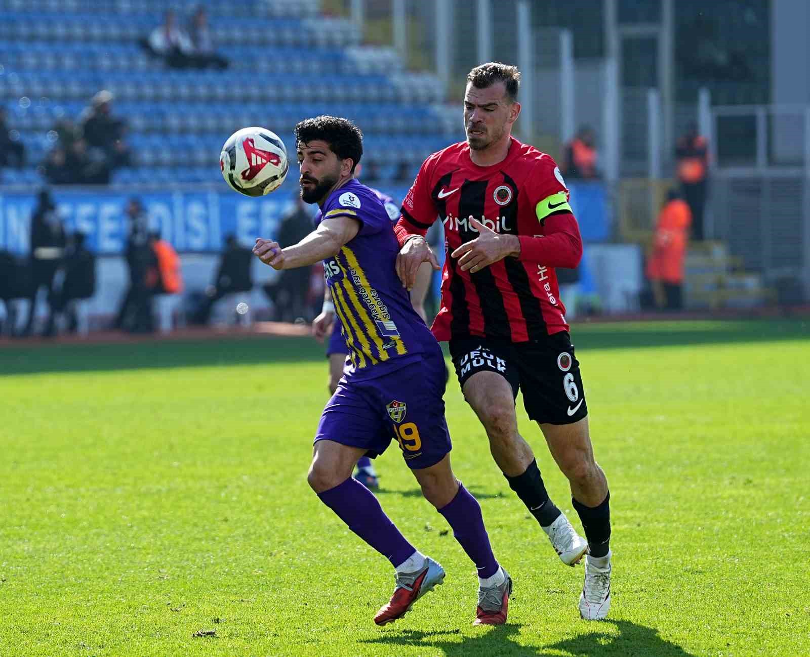 Trendyol Süper Lig: Eyüpspor: 0 - Gençlerbirliği: 0 (İlk yarı)

