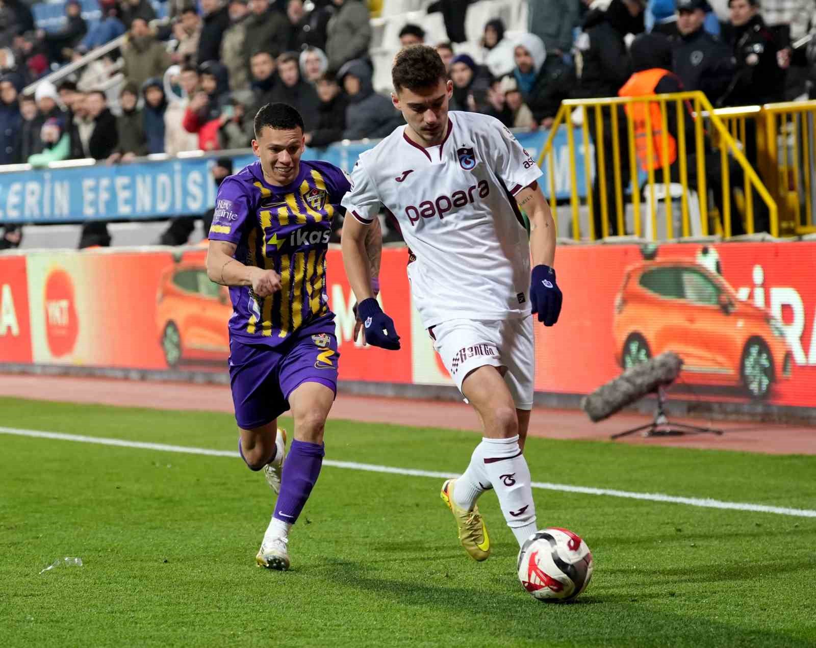 Trendyol Süper Lig: Eyüpspor: 0 - Trabzonspor: 1 (Maç sonucu)
