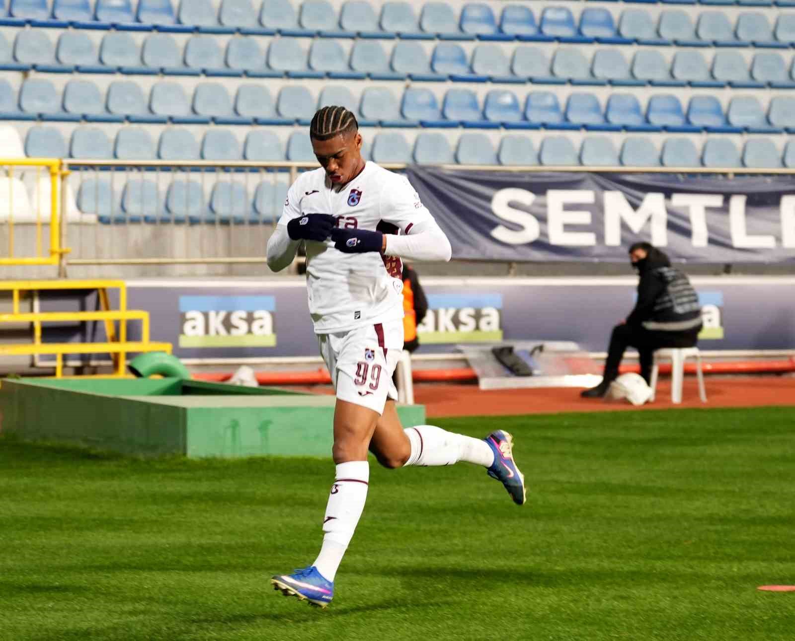 Trendyol Süper Lig: Eyüpspor: 0 - Trabzonspor: 1 (Maç sonucu)
