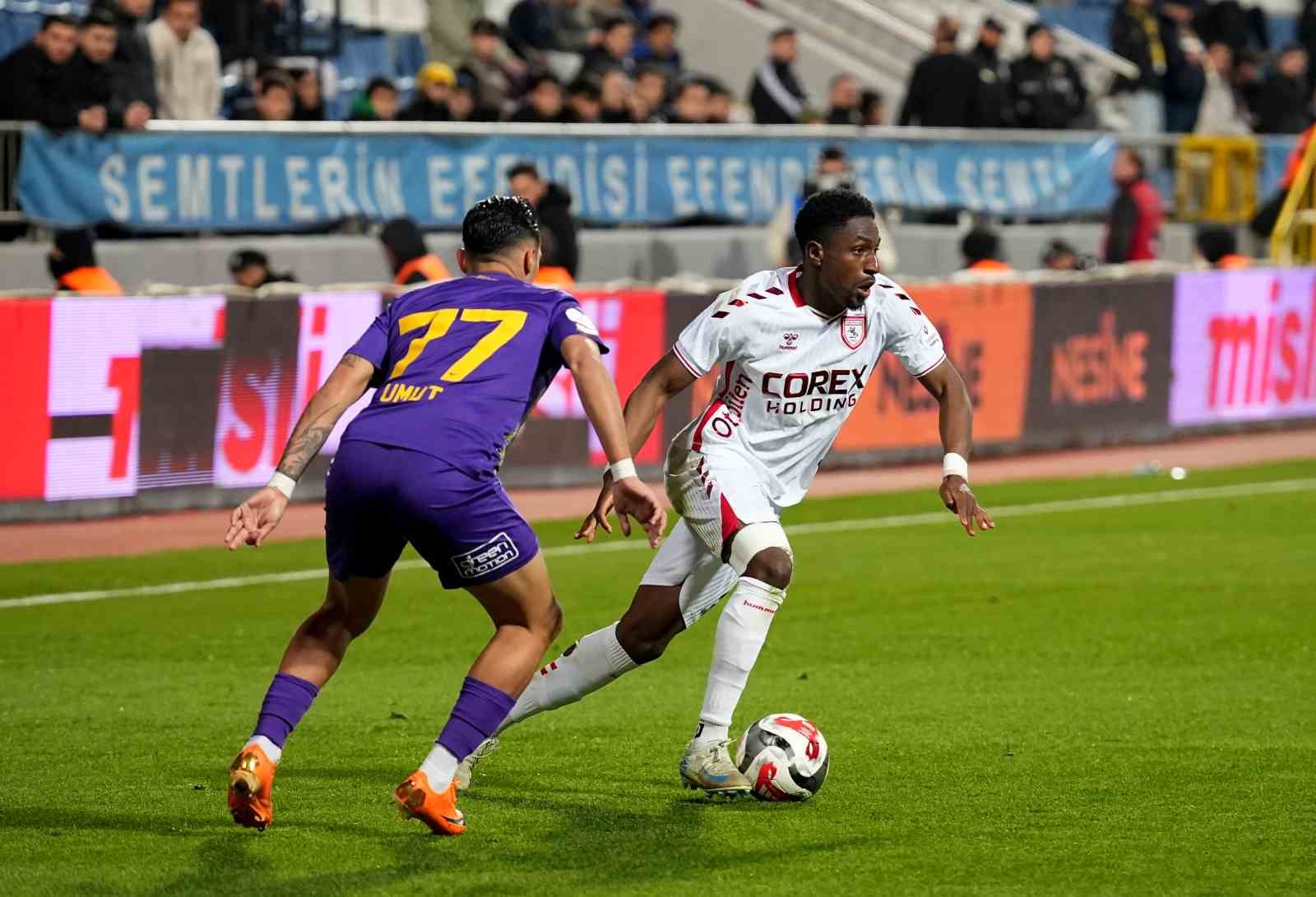 Trendyol Süper Lig: Eyüpspor: 1 - Samsunspor: 2 (Maç sonucu)
