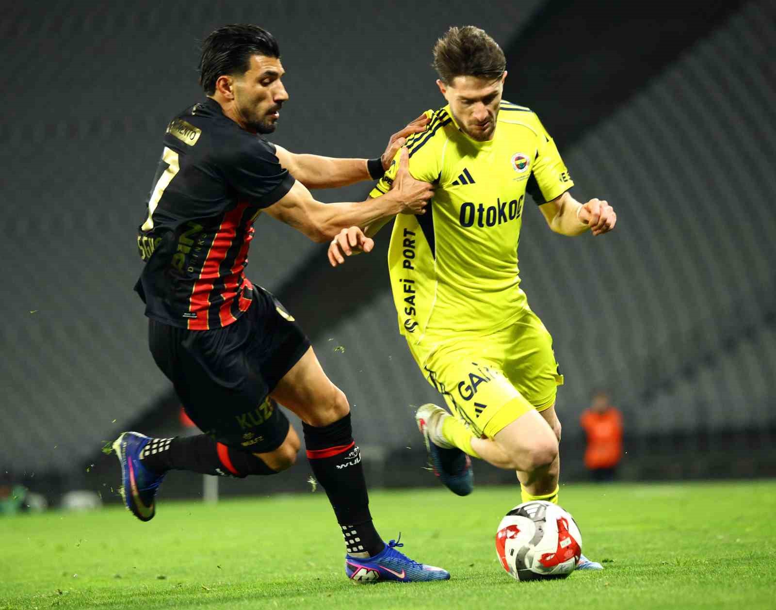 Trendyol Süper Lig: Fatih Karagümrük: 2 - Fenerbahçe: 0 (İlk yarı)
