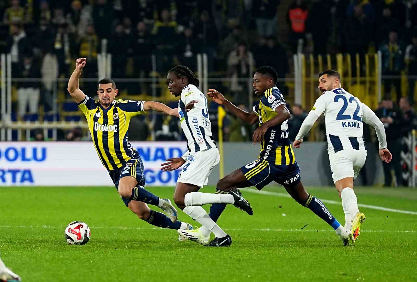 Trendyol Süper Lig: Fenerbahçe: 0 - Kasımpaşa: 0 (Maç devam ediyor)
