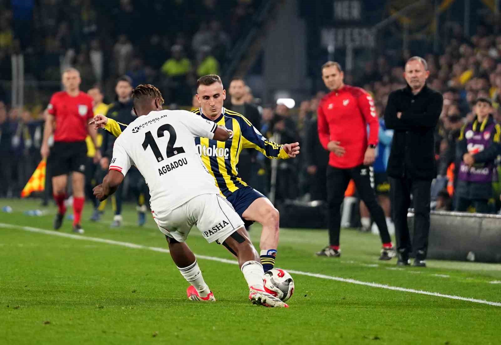 Trendyol Süper Lig: Fenerbahçe: 1 - Beşiktaş: 0 (Maç sonucu)

