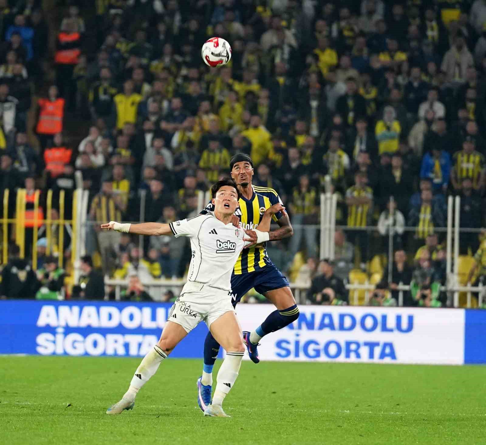 Trendyol Süper Lig: Fenerbahçe: 1 - Beşiktaş: 0 (Maç sonucu)

