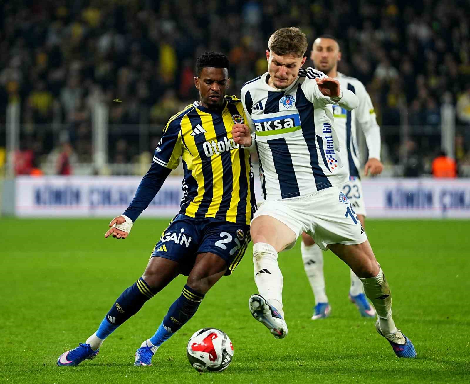 Trendyol Süper Lig: Fenerbahçe: 1 - Kasımpaşa: 1 (Maç sonucu)
