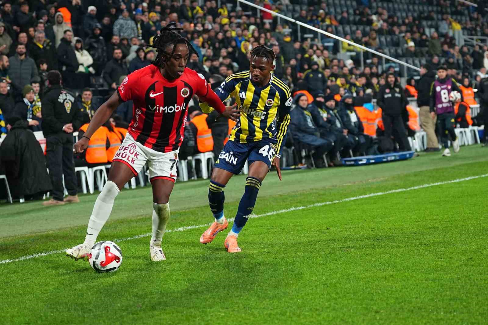 Trendyol Süper Lig: Fenerbahçe: 3 - Gençlerbirliği: 1 (Maç sonucu)
