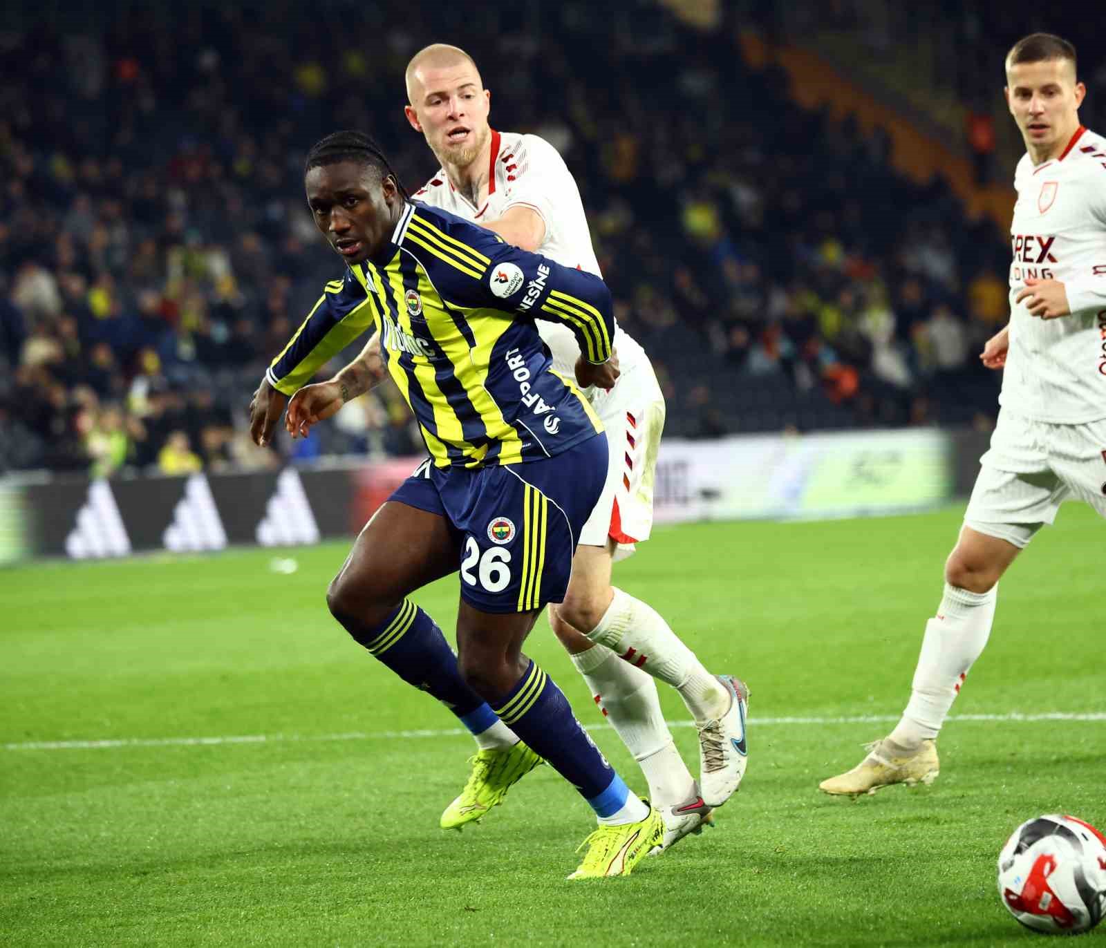 Trendyol Süper Lig: Fenerbahçe: 3 - Samsunspor: 2 (Maç sonucu)
