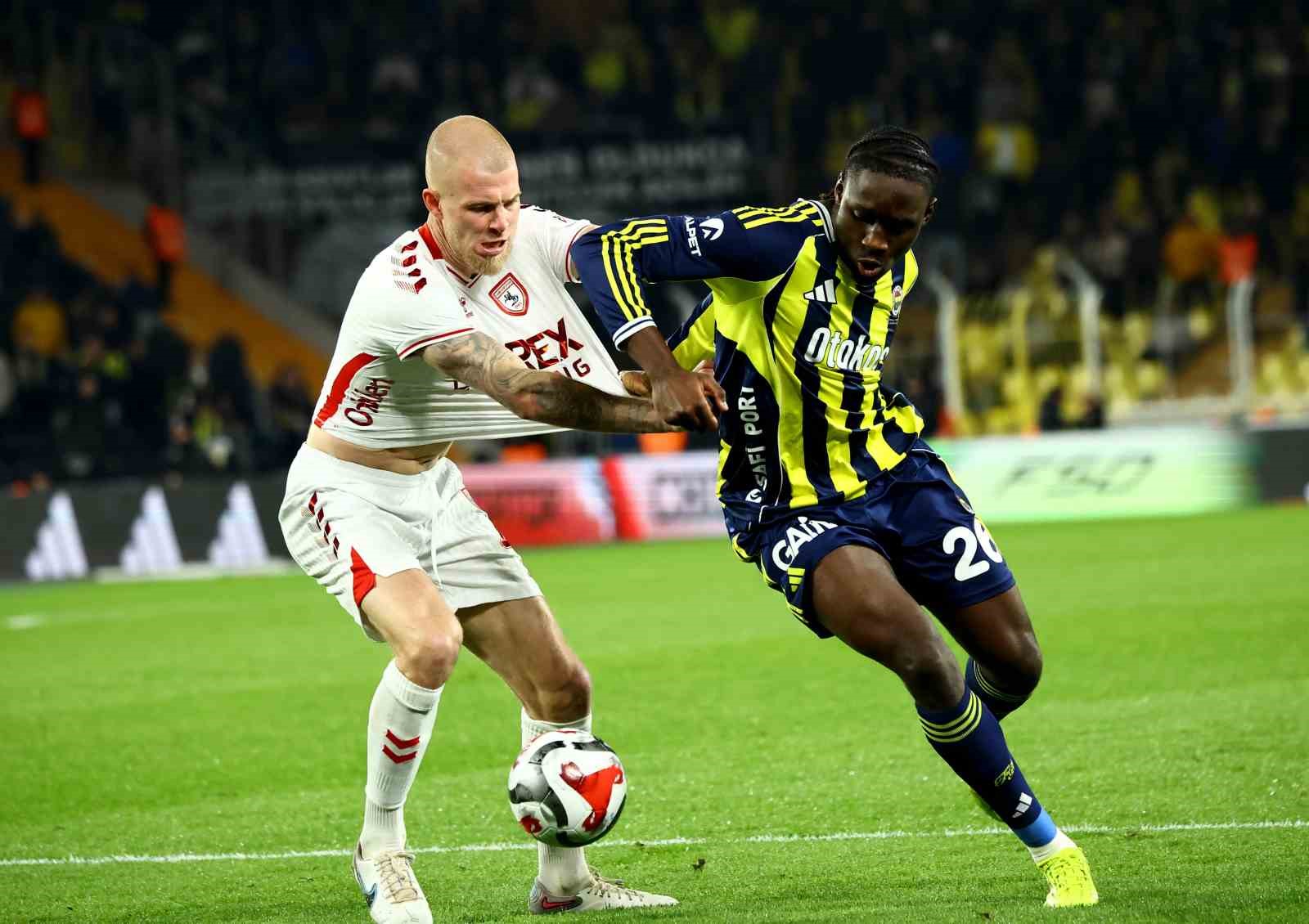 Trendyol Süper Lig: Fenerbahçe: 3 - Samsunspor: 2 (Maç sonucu)
