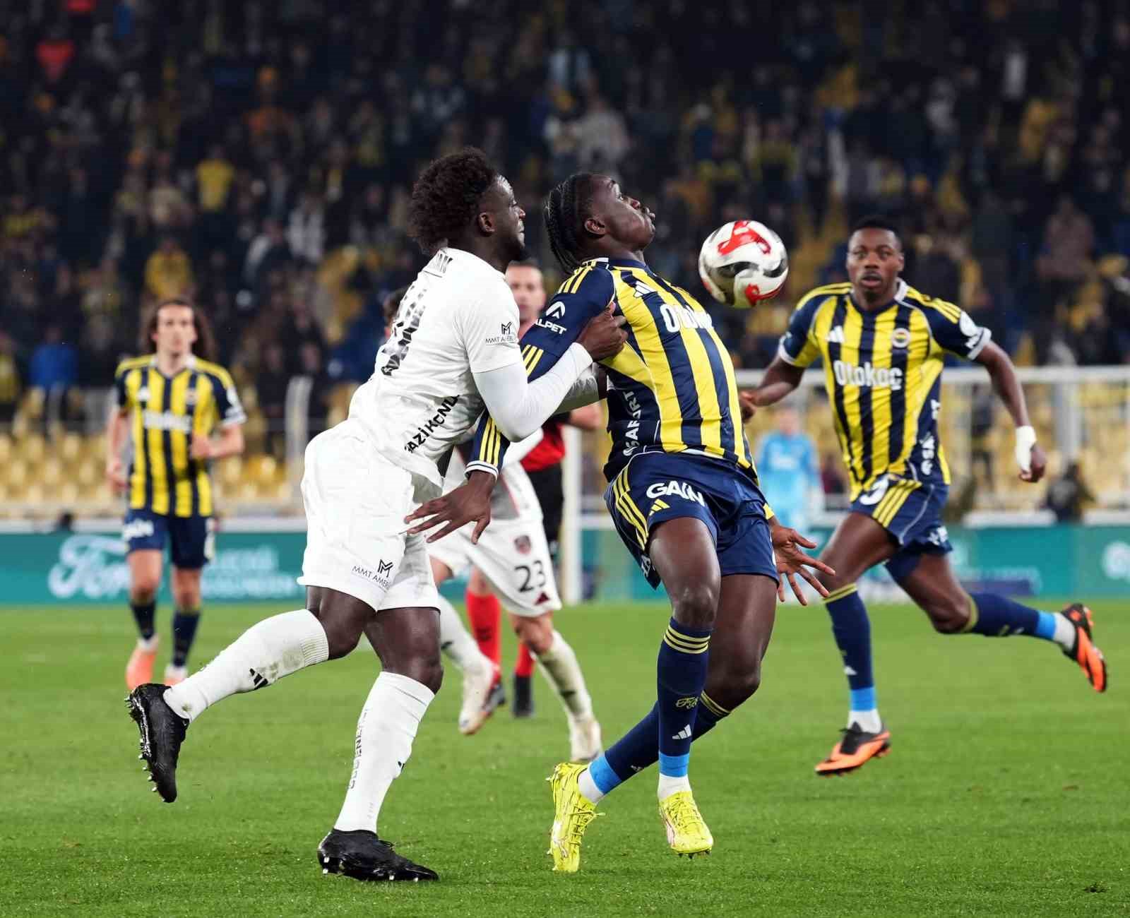 Trendyol Süper Lig: Fenerbahçe: 4 - Gaziantep FK: 1 (Maç sonucu)
