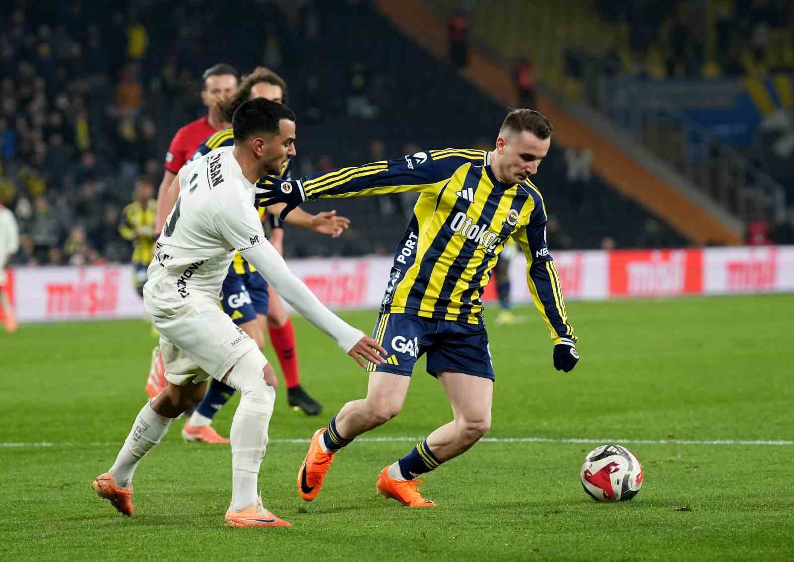 Trendyol Süper Lig: Fenerbahçe: 4 - Gaziantep FK: 1 (Maç sonucu)
