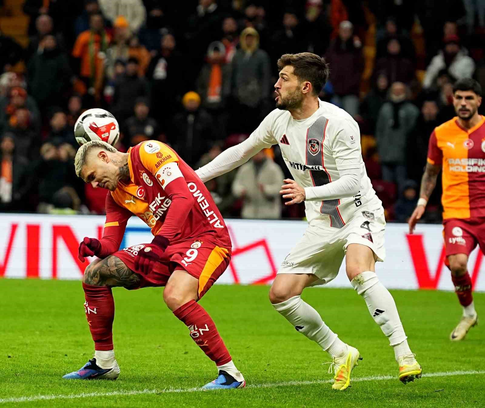 Trendyol Süper Lig: Galatasaray: 1 - Gaziantep FK: 1 (Maç sonucu)
