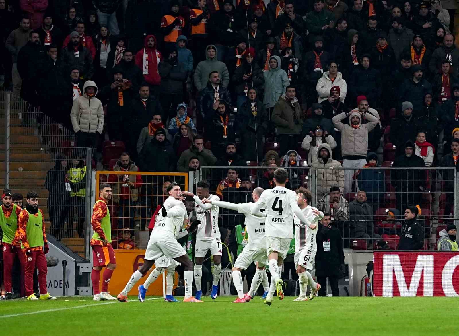 Trendyol Süper Lig: Galatasaray: 1 - Gaziantep FK: 1 (Maç sonucu)
