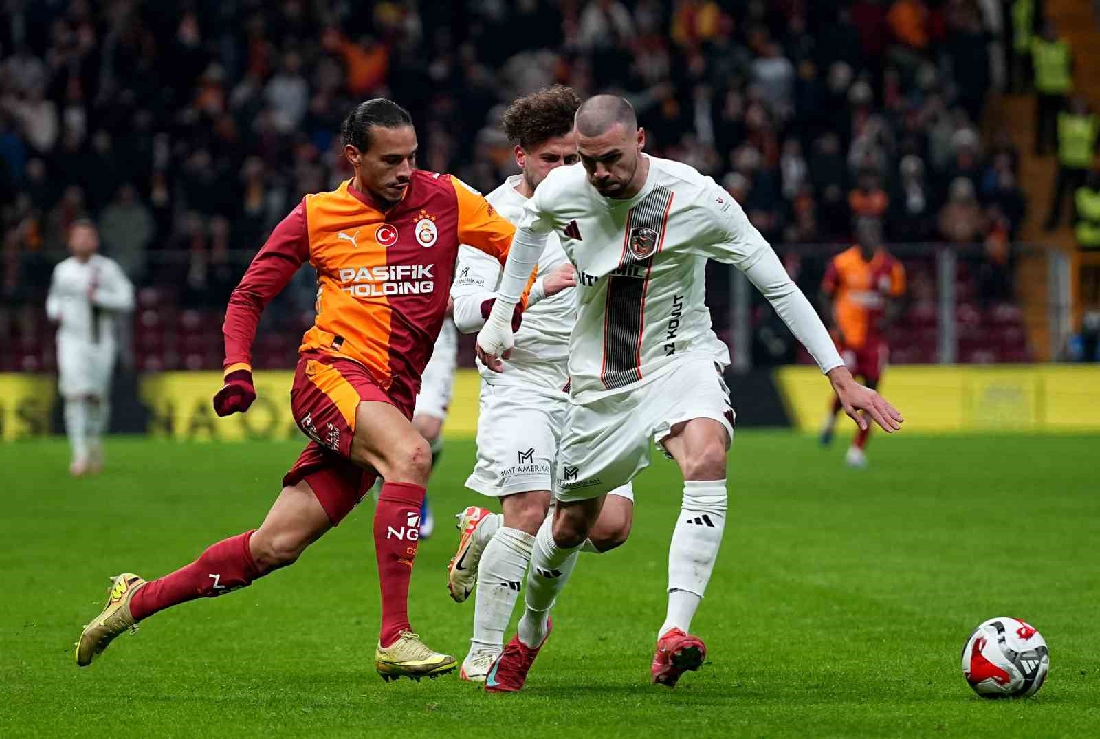Trendyol Süper Lig: Galatasaray: 1 - Gaziantep FK: 1 (Maç sonucu)
