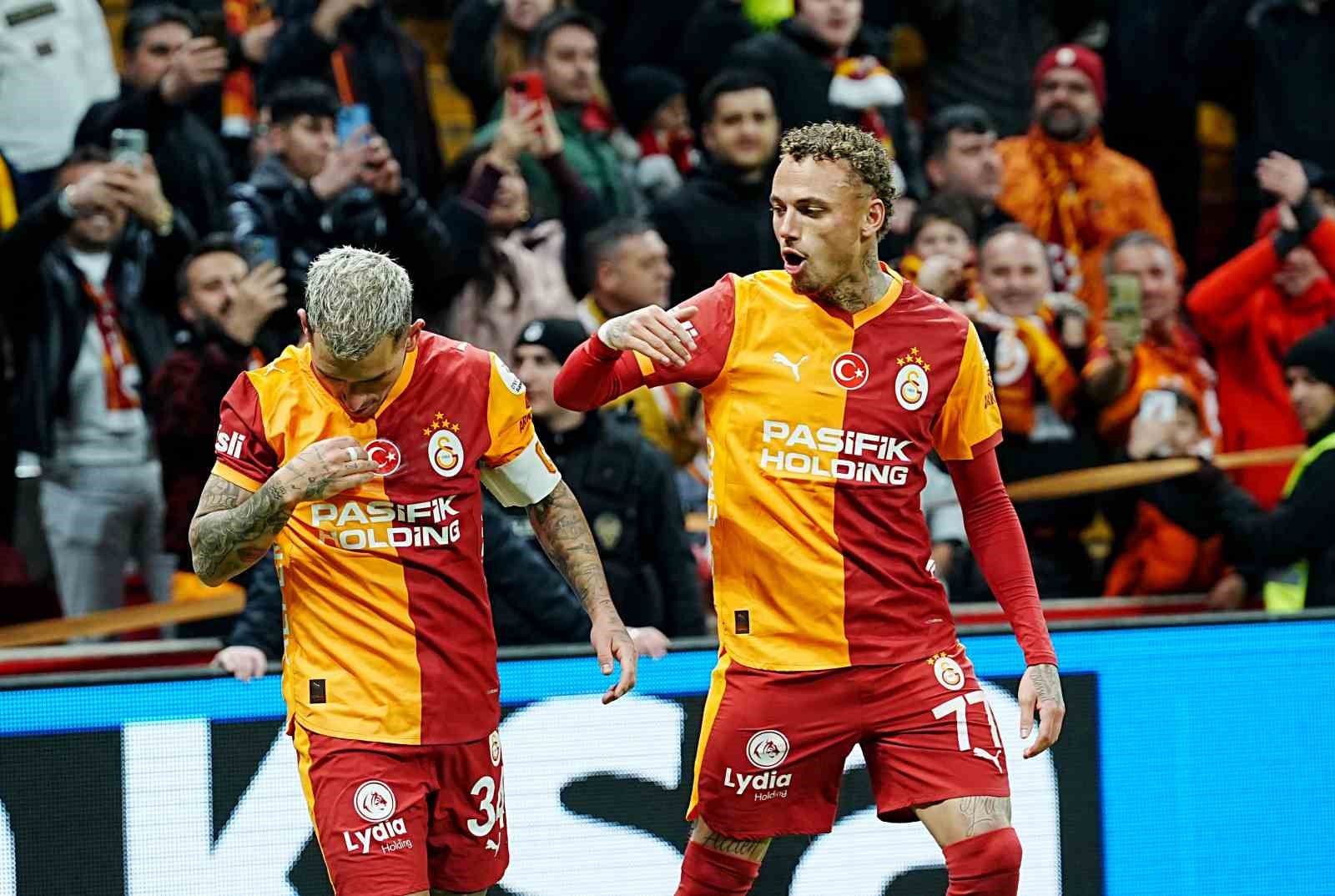 Trendyol Süper Lig: Galatasaray: 3 - Corendon Alanyaspor: 1 (Maç sonucu)
Trendyol Süper Lig: Galatasaray: 3 - Corendon Alanyaspor: 1 (Maç sonucu)