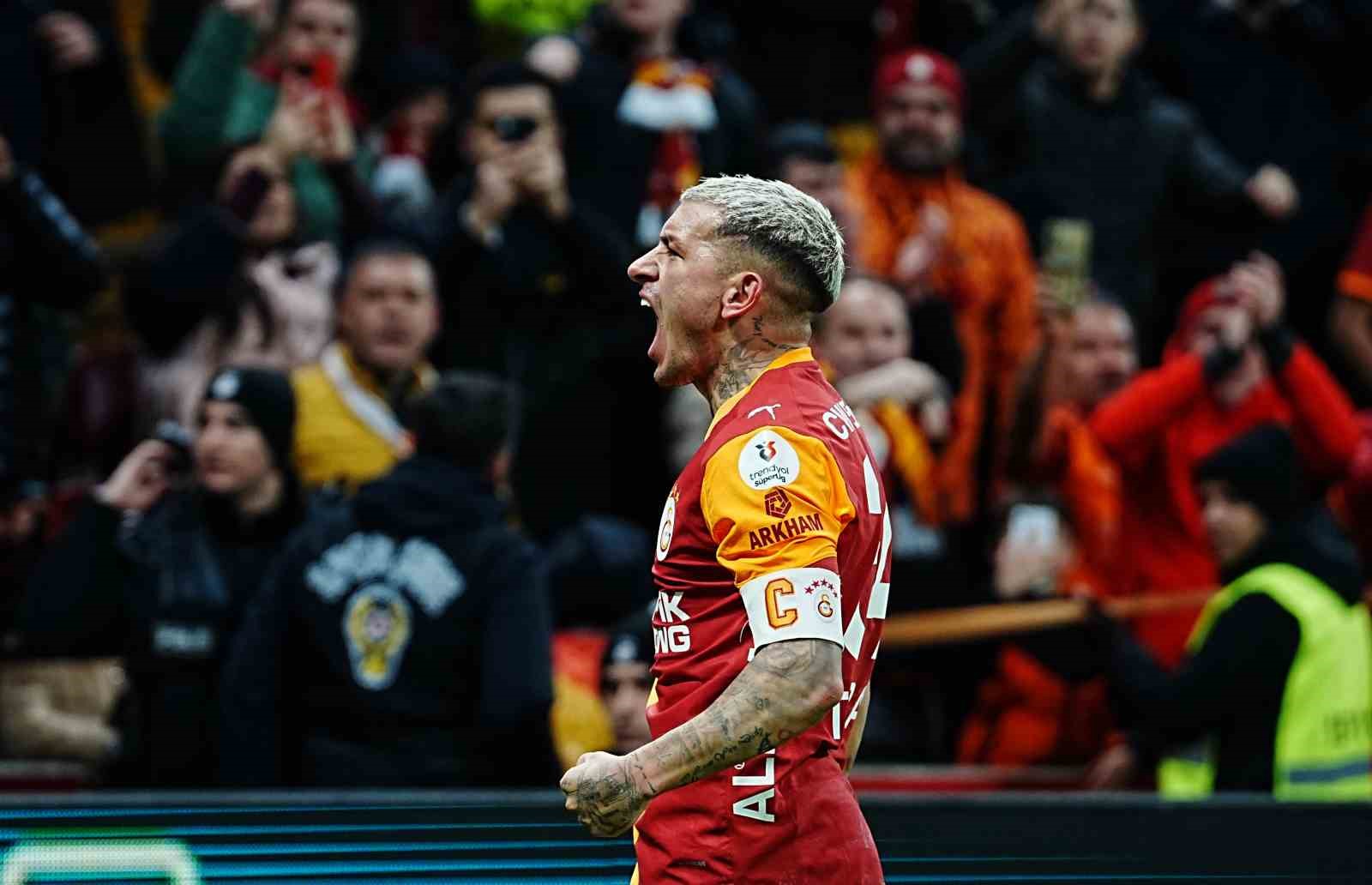 Trendyol Süper Lig: Galatasaray: 3 - Corendon Alanyaspor: 1 (Maç sonucu)
Trendyol Süper Lig: Galatasaray: 3 - Corendon Alanyaspor: 1 (Maç sonucu)