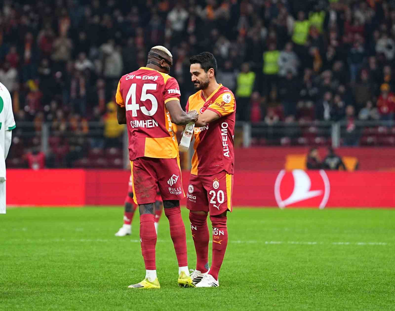 Trendyol Süper Lig: Galatasaray: 3 - Corendon Alanyaspor: 1 (Maç sonucu)
Trendyol Süper Lig: Galatasaray: 3 - Corendon Alanyaspor: 1 (Maç sonucu)
