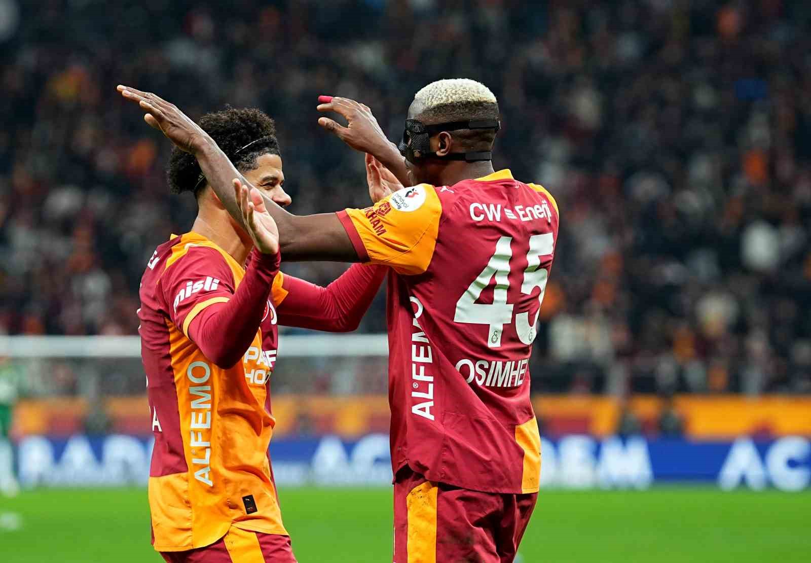 Trendyol Süper Lig: Galatasaray: 3 - Corendon Alanyaspor: 1 (Maç sonucu)
Trendyol Süper Lig: Galatasaray: 3 - Corendon Alanyaspor: 1 (Maç sonucu)