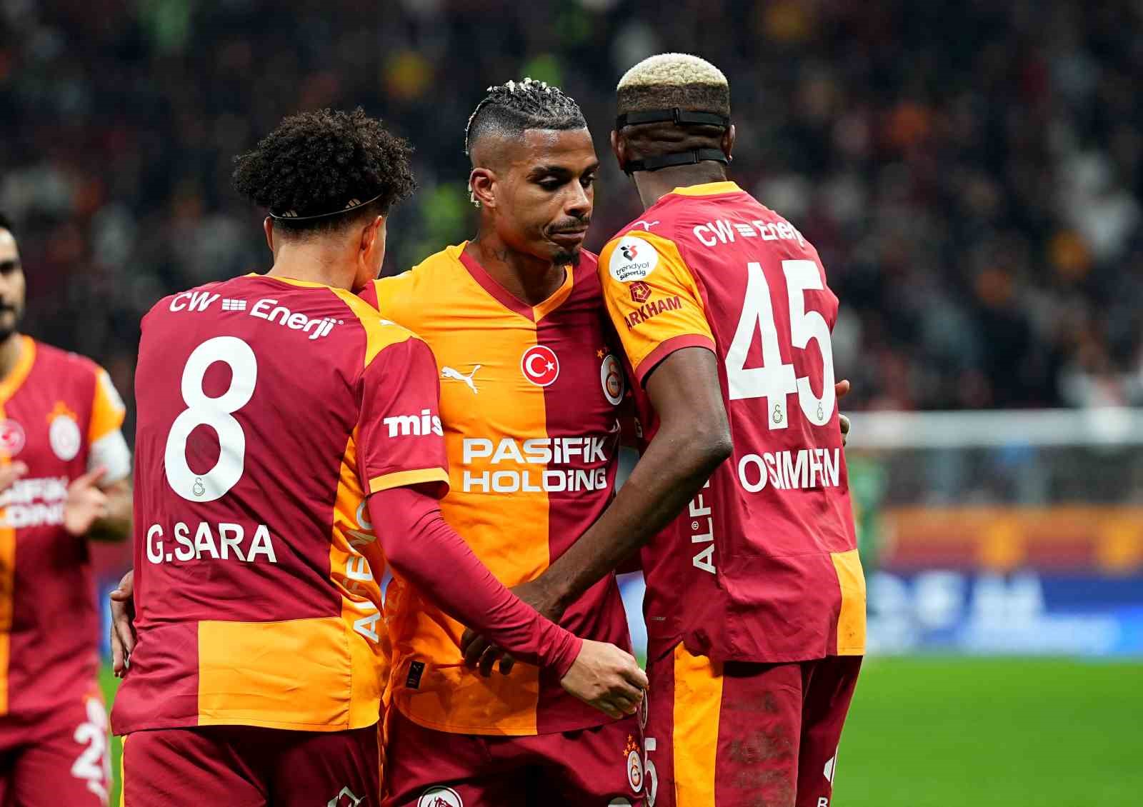Trendyol Süper Lig: Galatasaray: 3 - Corendon Alanyaspor: 1 (Maç sonucu)
Trendyol Süper Lig: Galatasaray: 3 - Corendon Alanyaspor: 1 (Maç sonucu)