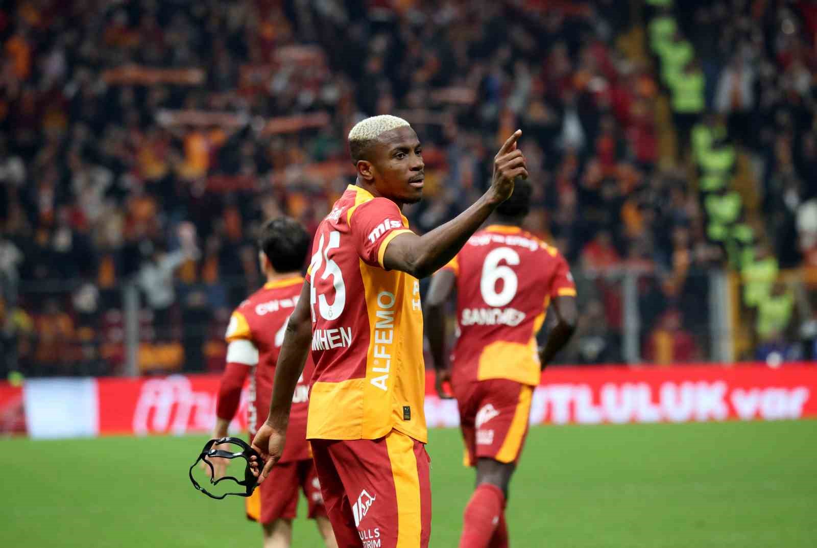 Trendyol Süper Lig: Galatasaray: 3 - RAMS Başakşehir: 0 (Maç sonucu)

