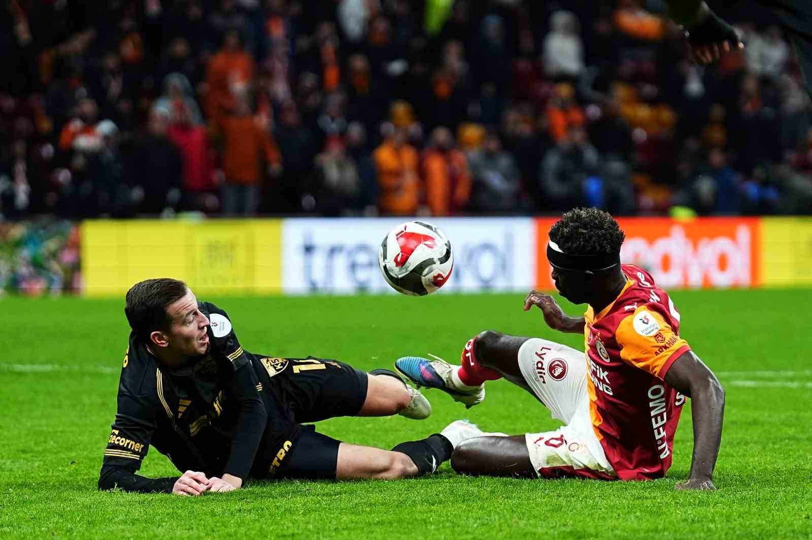 Trendyol Süper Lig: Galatasaray: 4 - Kayserispor: 0 (Maç sonucu)
