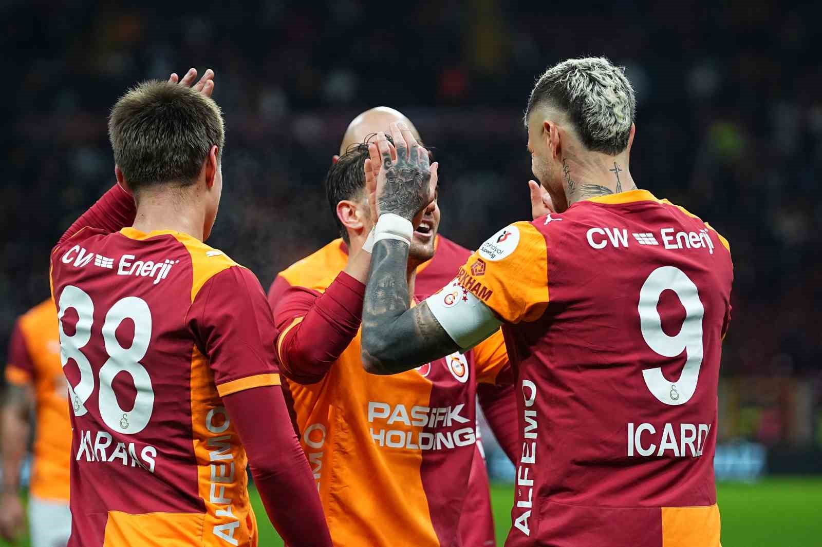 Trendyol Süper Lig: Galatasaray: 4 - Kayserispor: 0 (Maç sonucu)
