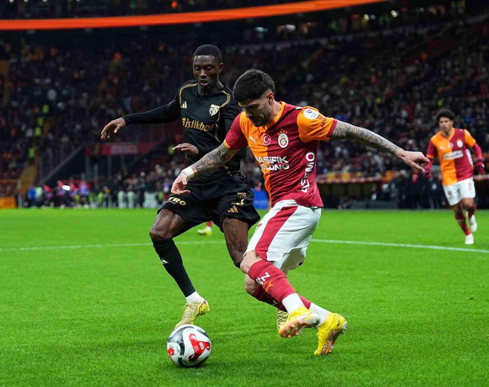 Trendyol Süper Lig: Galatasaray: 4 - Kayserispor: 0 (Maç sonucu)
