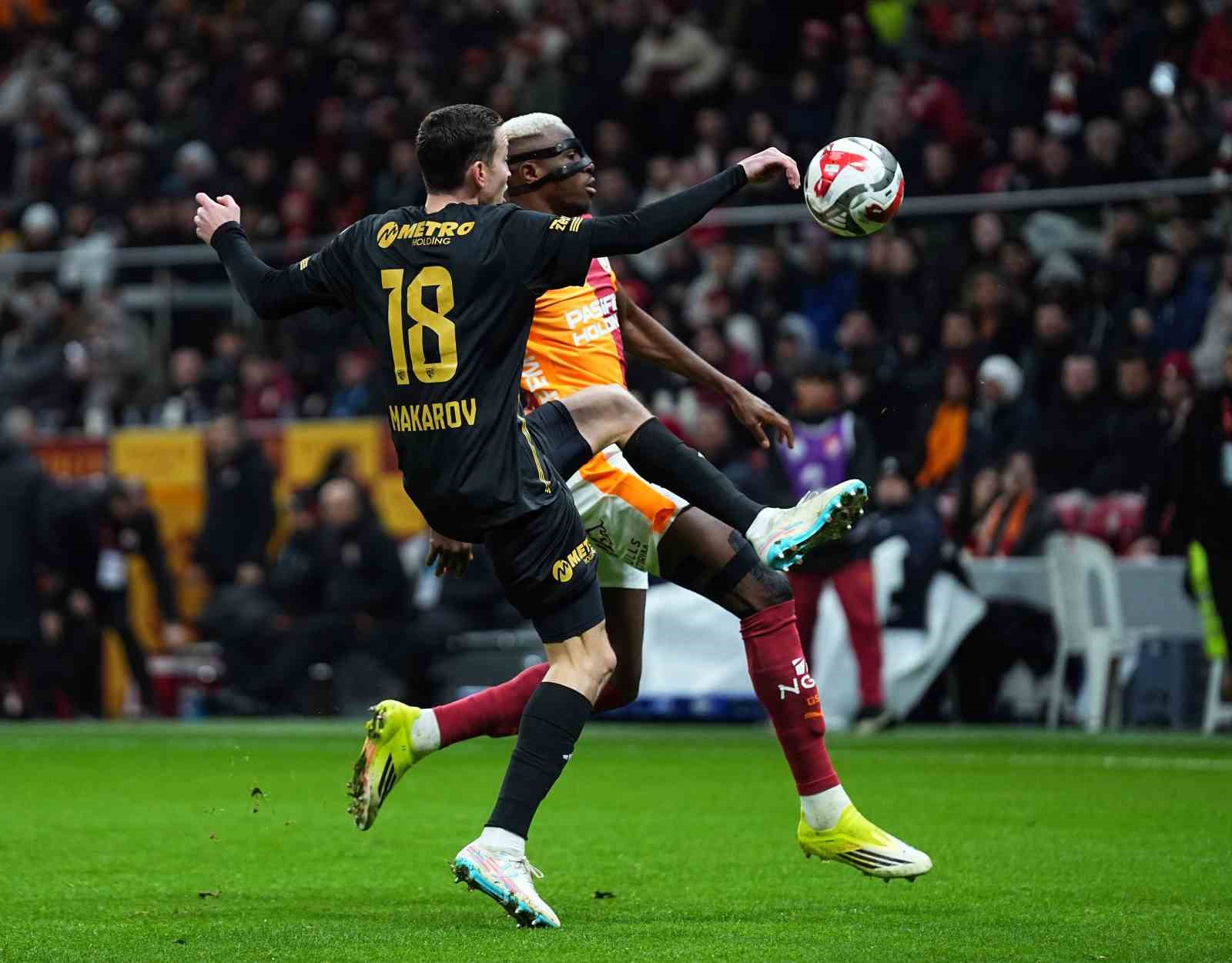 Trendyol Süper Lig: Galatasaray: 4 - Kayserispor: 0 (Maç sonucu)
