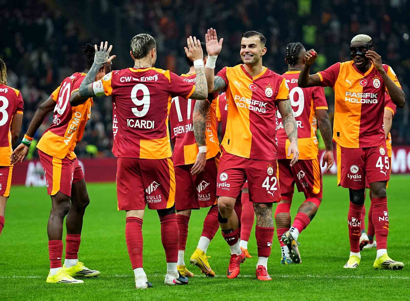 Trendyol Süper Lig: Galatasaray: 5 - Eyüpspor: 1 (Maç sonucu)
