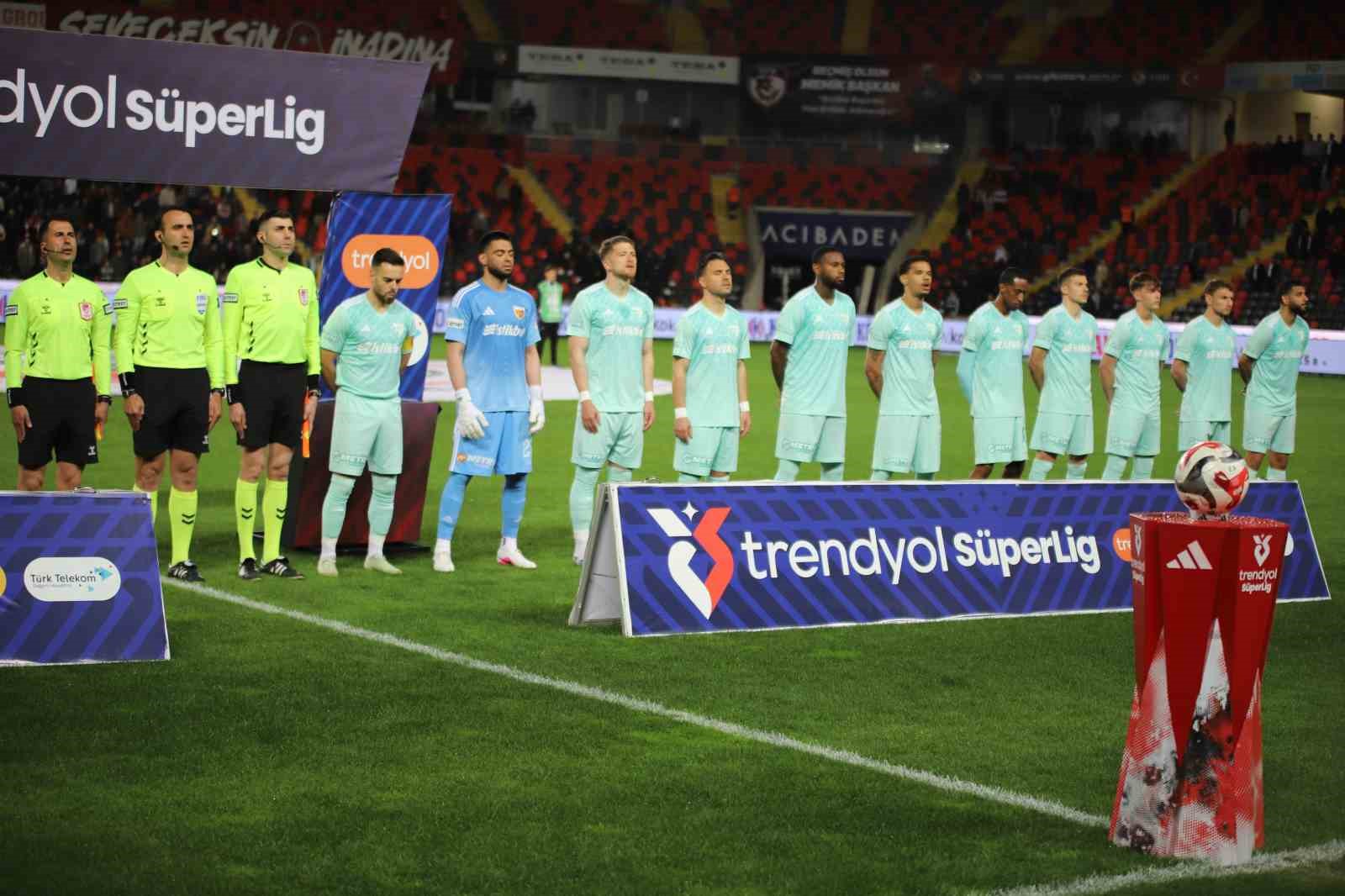 Trendyol Süper Lig: Gaziantep FK: 0 - Kayserispor: 0 (Maç devam ediyor)

