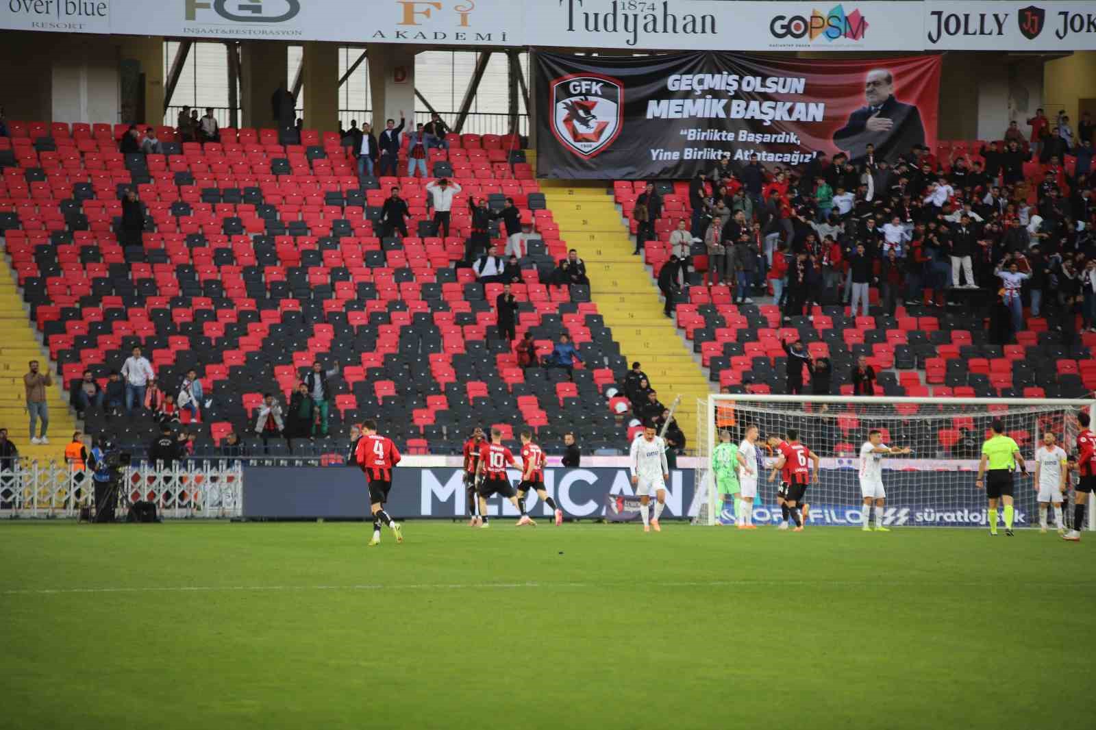 Trendyol Süper Lig: Gaziantep FK: 1 - Corendon Alanyaspor: 1 (Maç sonucu)
