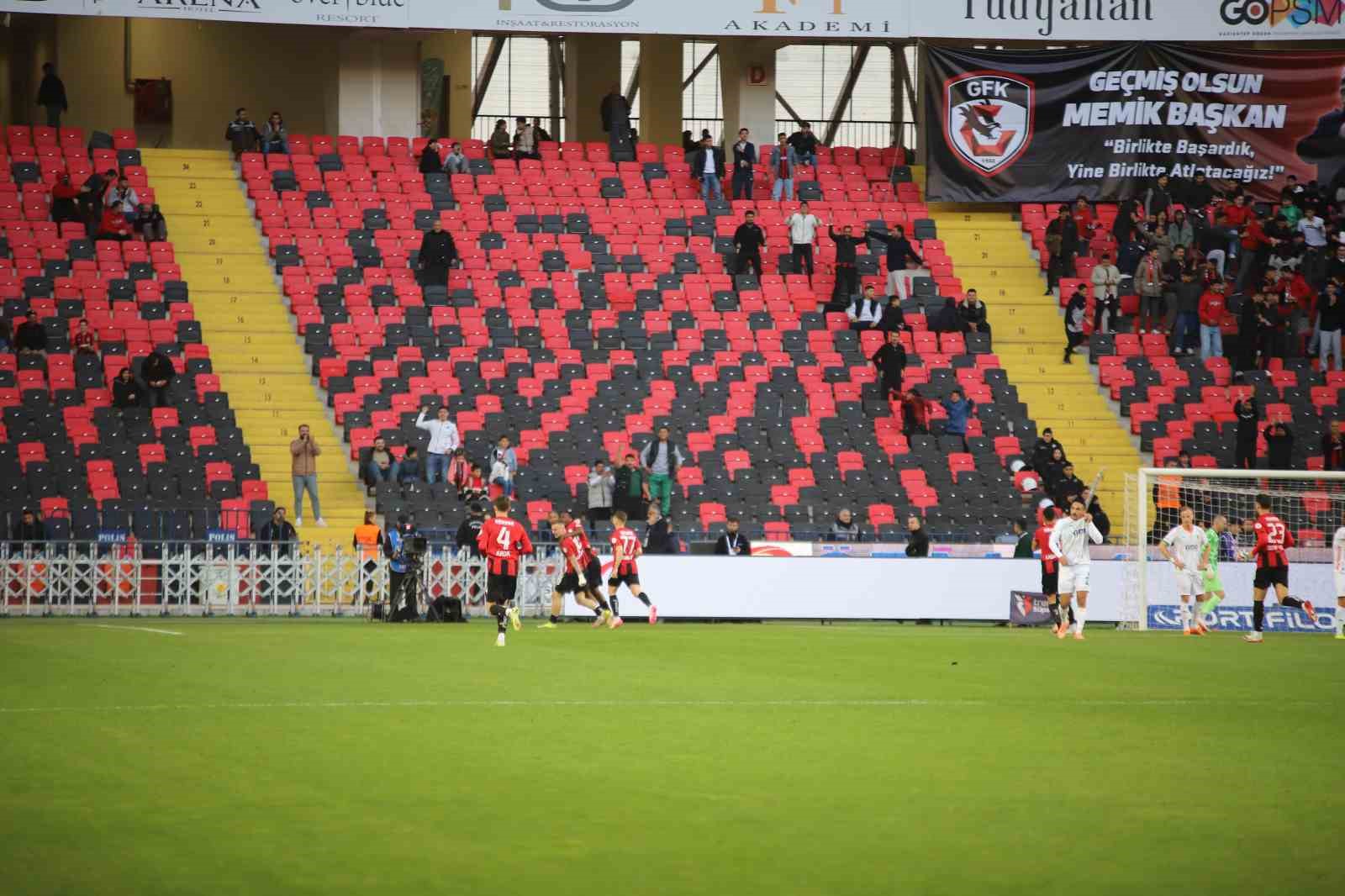 Trendyol Süper Lig: Gaziantep FK: 1 - Corendon Alanyaspor: 1 (Maç sonucu)
