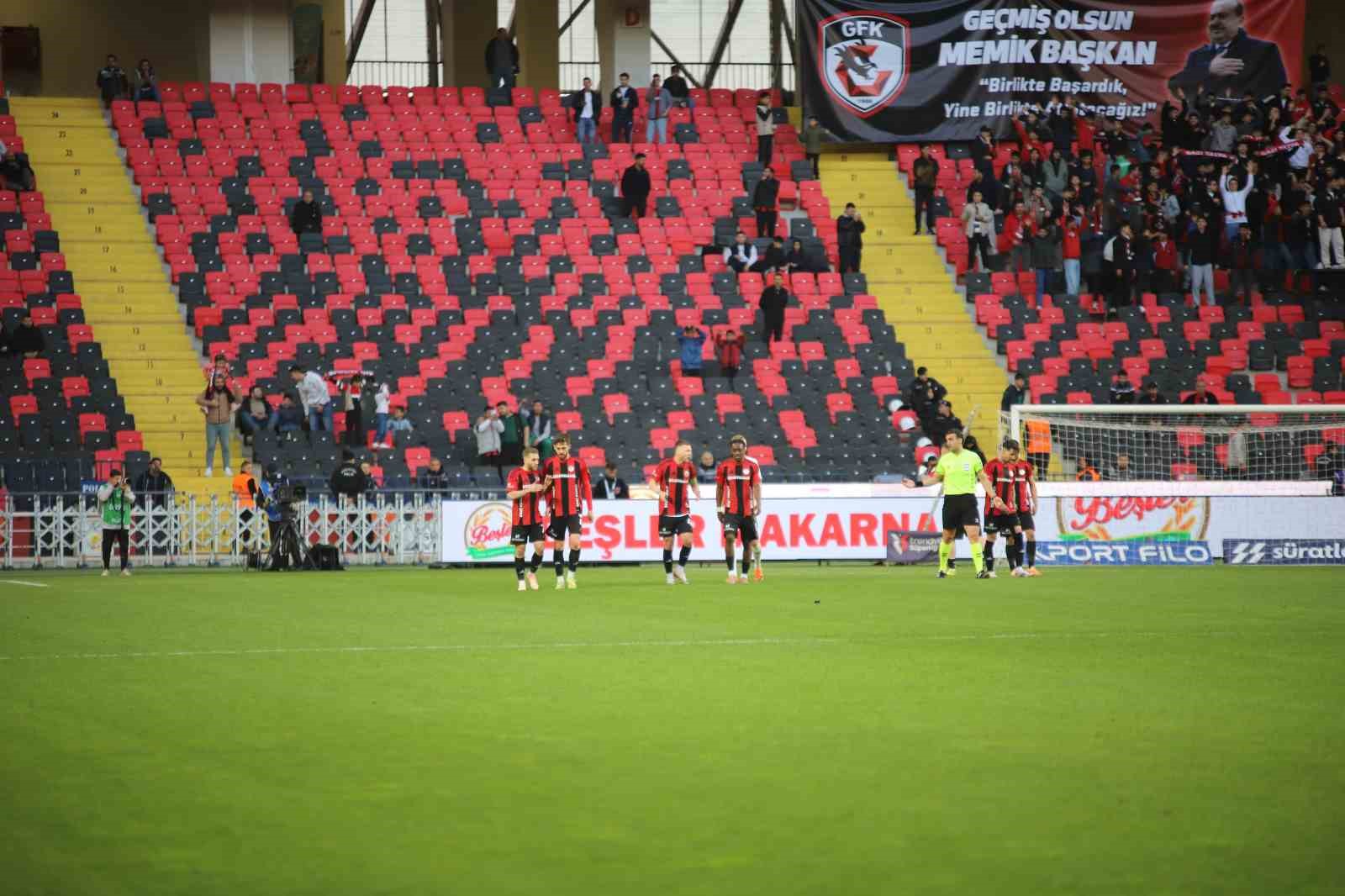 Trendyol Süper Lig: Gaziantep FK: 1 - Corendon Alanyaspor: 1 (Maç sonucu)
