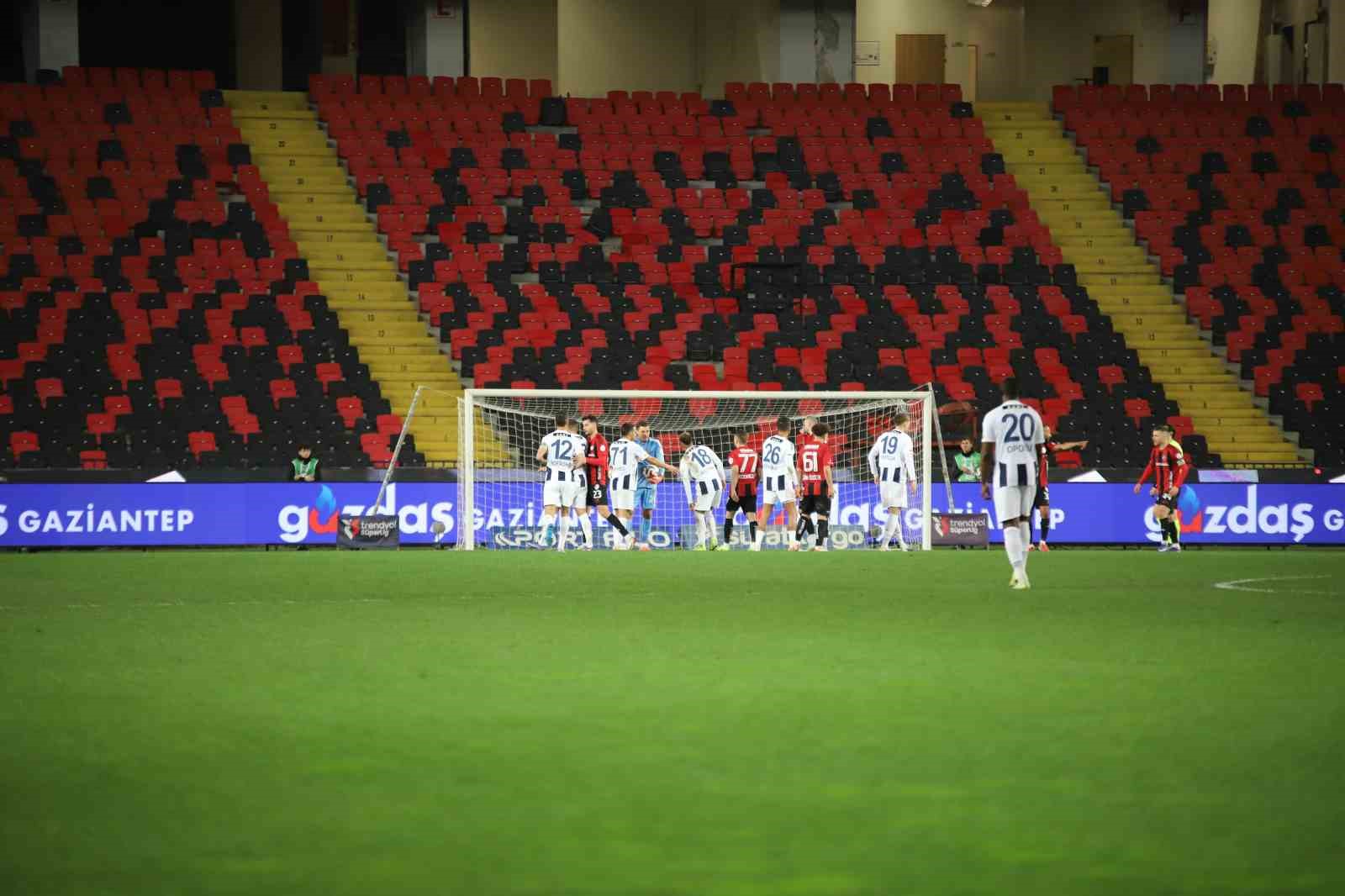 Trendyol Süper Lig: Gaziantep FK: 2 - Kasımpaşa: 1 (Maç sonucu)
