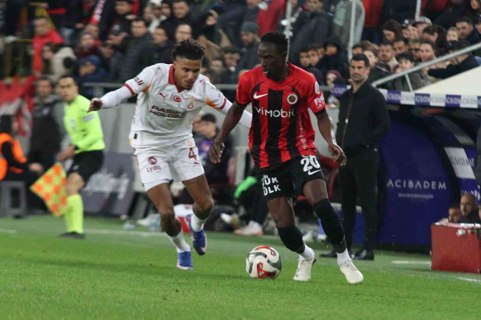 Trendyol Süper Lig: Gençlerbirliği: 1 - Galatasaray: 2 (Maç sonucu)
