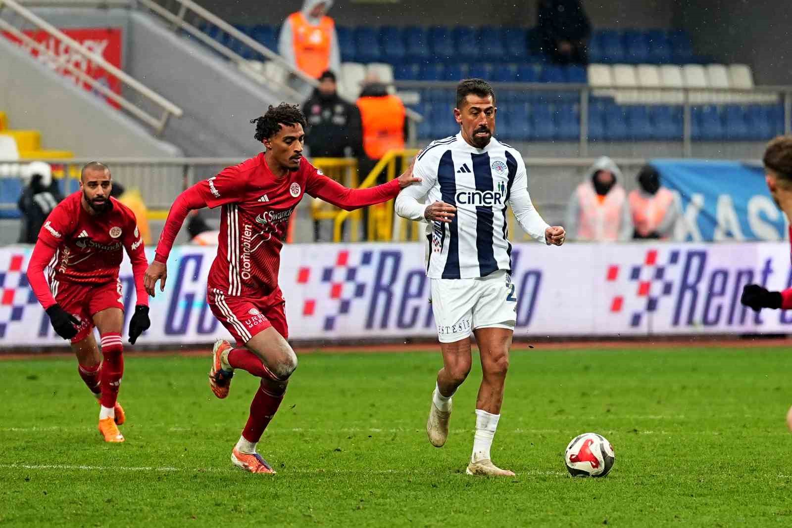 Trendyol Süper Lig: Kasımpaşa: 0 - Antalyaspor: 0 (Maç sonucu)

