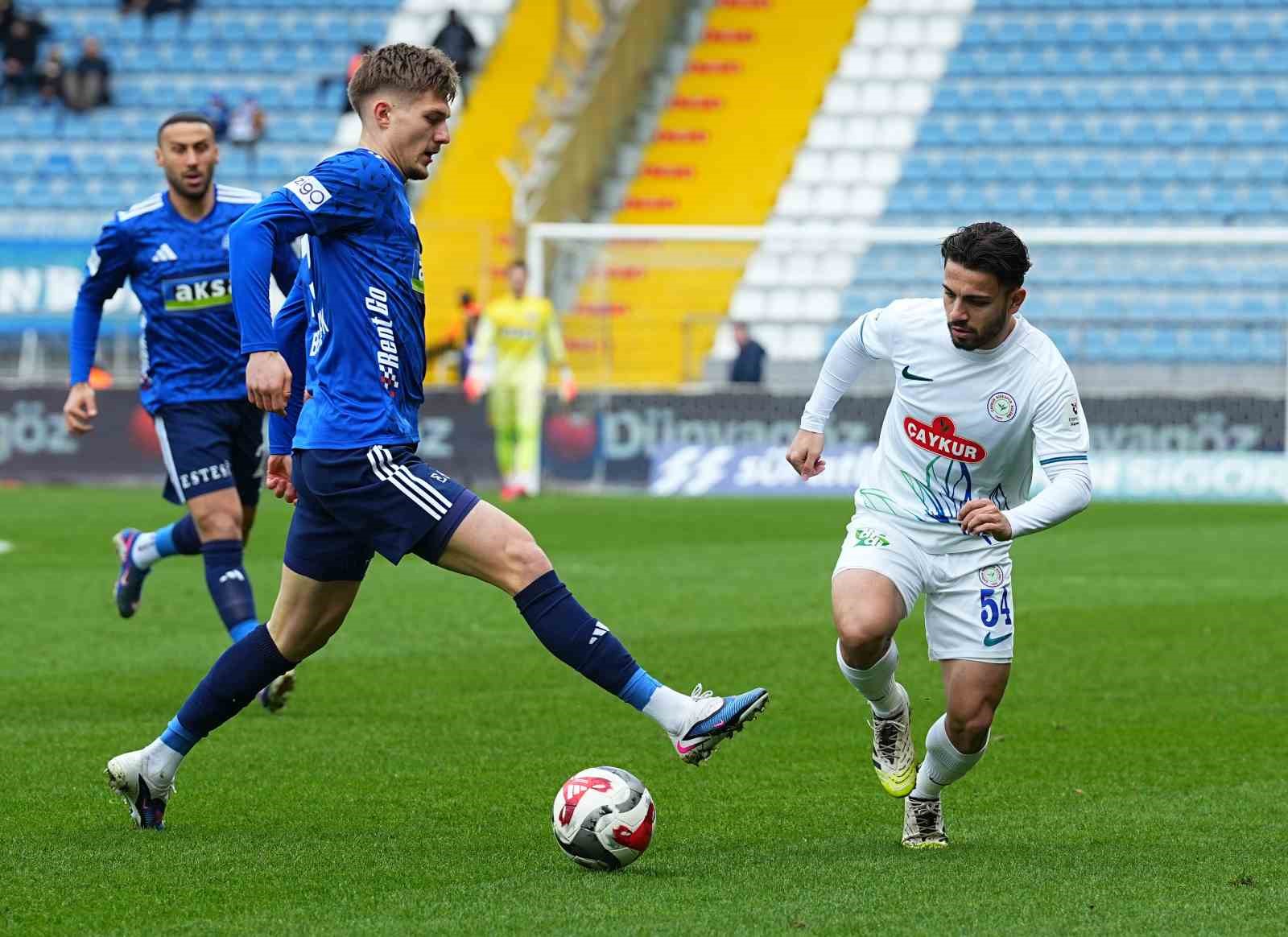 Trendyol Süper Lig: Kasımpaşa: 0 - Çaykur Rizespor: 0 (Maç devam ediyor)
