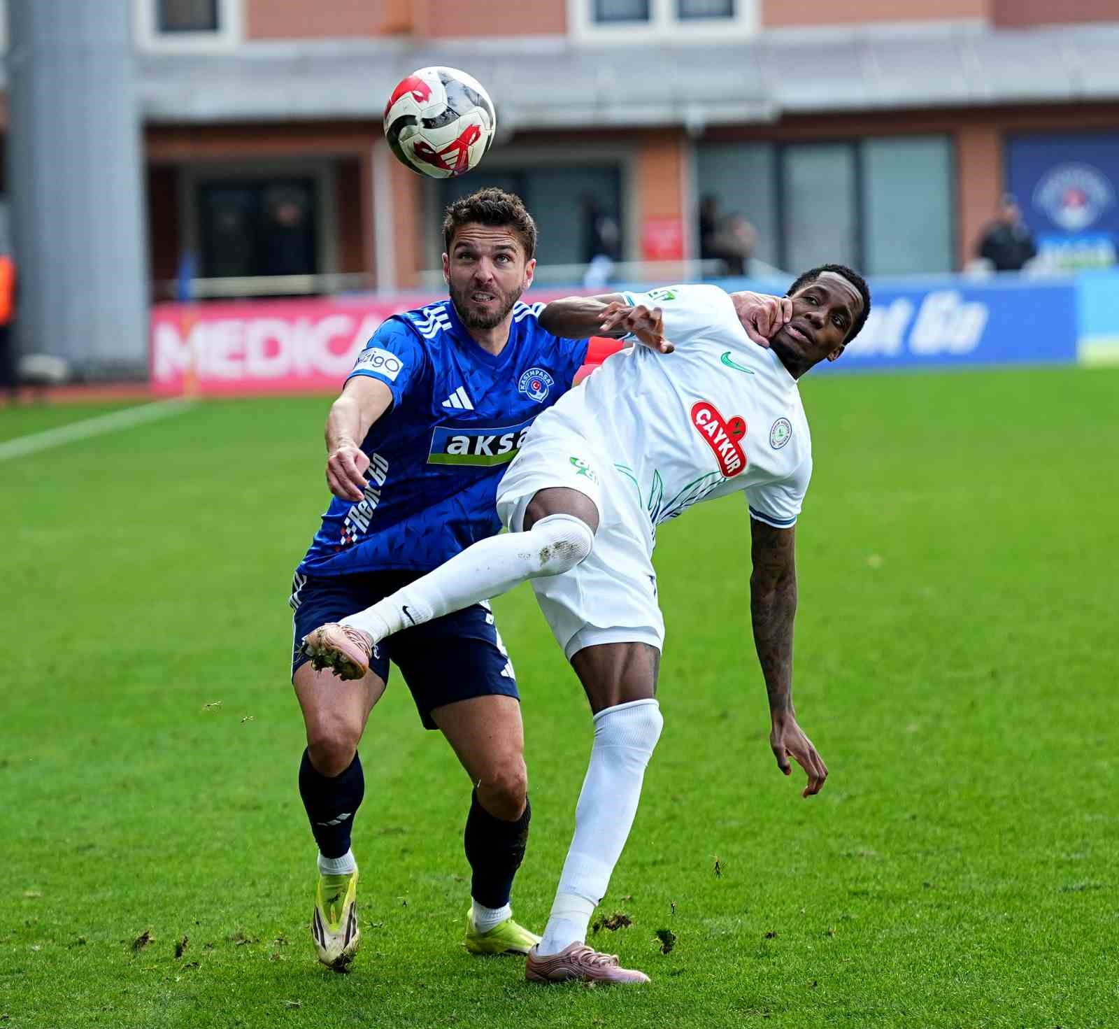 Trendyol Süper Lig: Kasımpaşa: 0 - Çaykur Rizespor: 3 (Maç sonucu)
