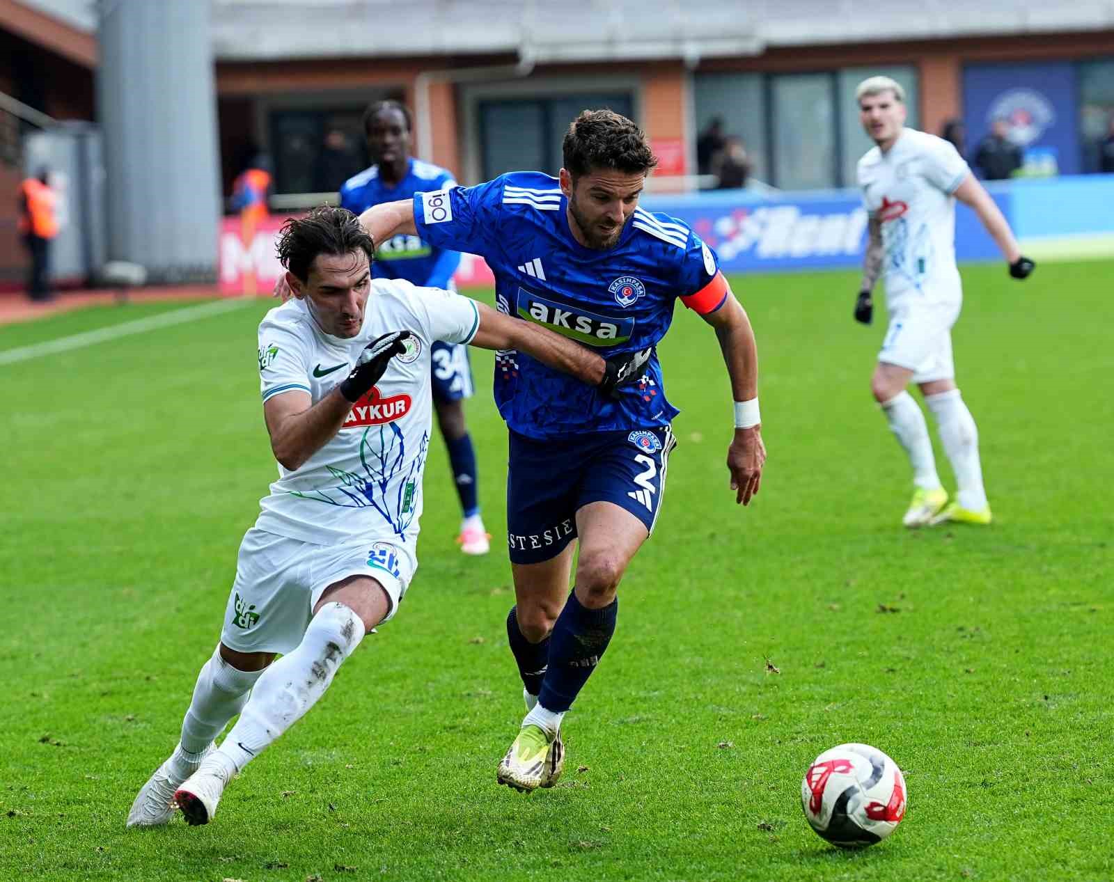 Trendyol Süper Lig: Kasımpaşa: 0 - Çaykur Rizespor: 3 (Maç sonucu)
